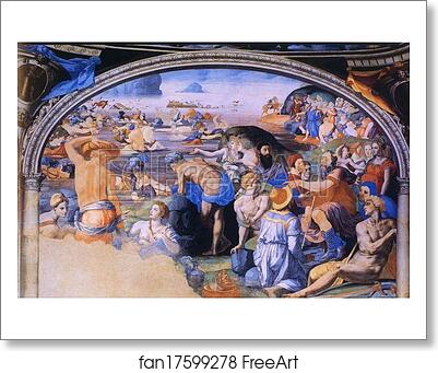 Free art print of The Passage of the Red Sea and Moses Appointing Joshua by Agnolo Bronzino Free art print of The Passage of the Red Sea and Moses Appointing Joshua by Agnolo Bronzino
