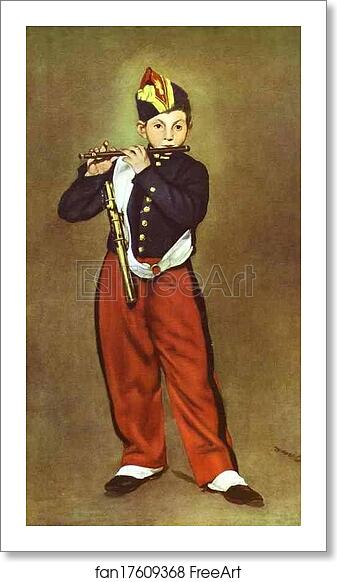 Free art print of The Fifer by Edouard Manet Free art print of The Fifer by Edouard Manet