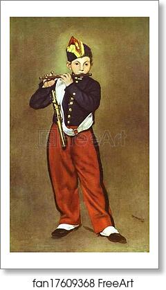 Free art print of The Fifer by Edouard Manet Free art print of The Fifer by Edouard Manet
