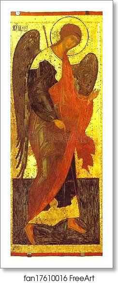Free art print of The Archangel Michael by Dionisii (Dionysius) Free art print of The Archangel Michael by Dionisii (Dionysius)
