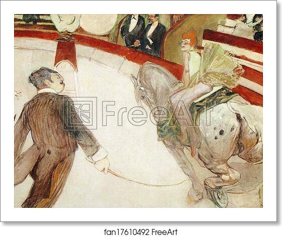 Free art print of Au Cirque Fernando, l'écuyère/ At the Circus Fernando, Eqestrienne by Henri De Toulouse-Lautrec Free art print of Au Cirque Fernando, l'écuyère/ At the Circus Fernando, Eqestrienne by Henri De Toulouse-Lautrec