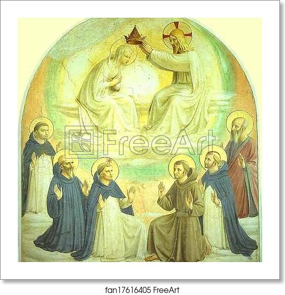 Free art print of Coronation of the Virgin by Fra Angelico Free art print of Coronation of the Virgin by Fra Angelico