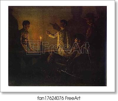 Free art print of Interrogation of a Deserter by Vasily Vereshchagin