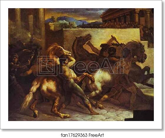 Free art print of Race of Wild Horses in Rome by Jean Louis André Théodore Géricault Free art print of Race of Wild Horses in Rome by Jean Louis André Théodore Géricault