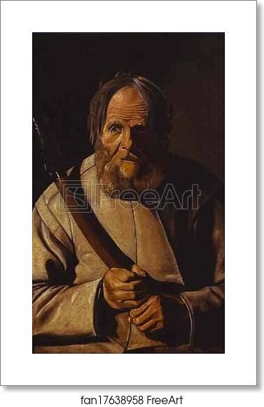 Free art print of St. Simon by Georges De La Tour Free art print of St. Simon by Georges De La Tour