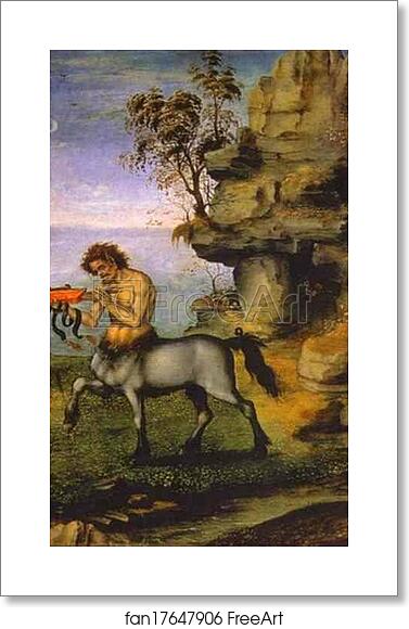 Free art print of The Wounded Centaur by Filippino Lippi