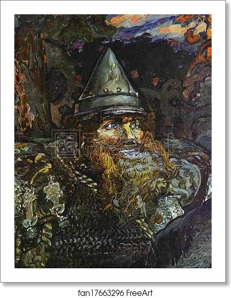 Free art print of The Bogatyr (Hero). Detail by Mikhail Vrubel Free art print of The Bogatyr (Hero). Detail by Mikhail Vrubel