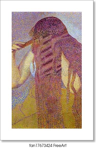 Free art print of The Head of Hair by Henri-Edmond Cross (Delacroix) Free art print of The Head of Hair by Henri-Edmond Cross (Delacroix)