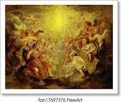 Free art print of Music-Making Angels by Peter Paul Rubens Free art print of Music-Making Angels by Peter Paul Rubens