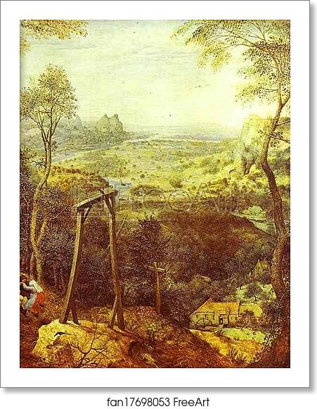 Free art print of The Magpie on the Gallows. Detail by Pieter Bruegel The Elder Free art print of The Magpie on the Gallows. Detail by Pieter Bruegel The Elder