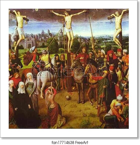 Free art print of Crucifixion by Hans Memling Free art print of Crucifixion by Hans Memling