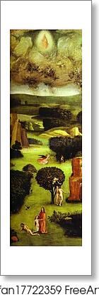 Free art print of Paradise by Hieronymus Bosch