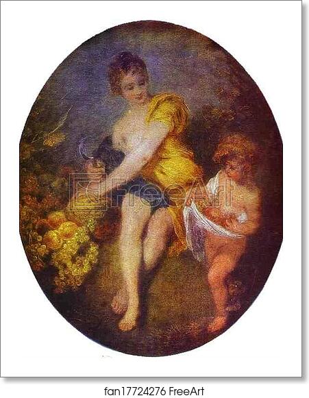 Free art print of Autumn by Jean-Antoine Watteau Free art print of Autumn by Jean-Antoine Watteau