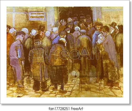 Free art print of The State Lottery Office by Vincent Van Gogh Free art print of The State Lottery Office by Vincent Van Gogh