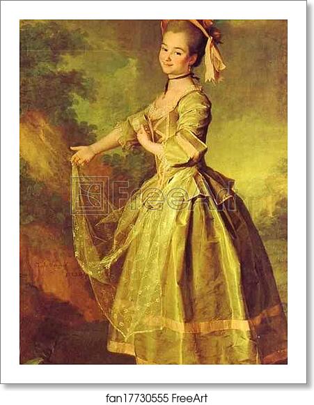 Free art print of Portrait of Ekaterina Nelidova by Dmitry Levitzky Free art print of Portrait of Ekaterina Nelidova by Dmitry Levitzky