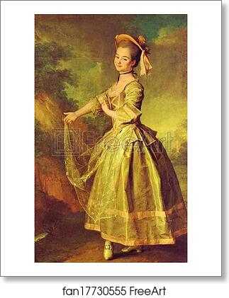 Free art print of Portrait of Ekaterina Nelidova by Dmitry Levitzky
