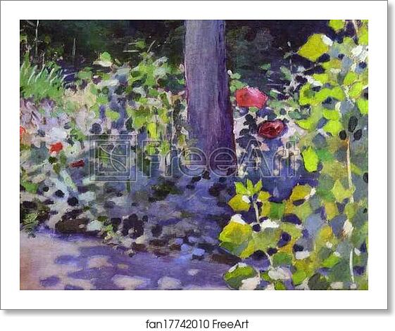 Free art print of Poppies in the Garden by Victor Borisov-Musatov Free art print of Poppies in the Garden by Victor Borisov-Musatov