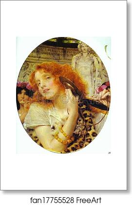 Free art print of Bacchante by Sir Lawrence Alma-Tadema