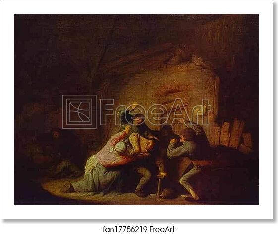 Free art print of A Fight by Adriaen Van Ostade Free art print of A Fight by Adriaen Van Ostade