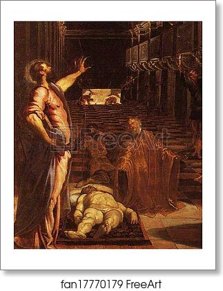 Free art print of Discovery of the Body of St.Mark. Detail by Jacopo Robusti, Called Tintoretto