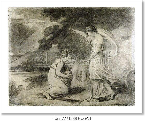 Free art print of Venus Orders Psyche to Fetch the Waters of the Styx by George Romney Free art print of Venus Orders Psyche to Fetch the Waters of the Styx by George Romney