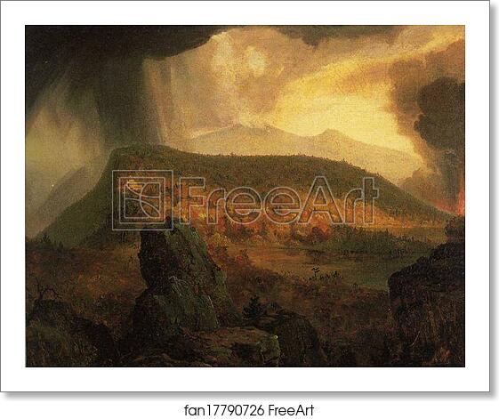 Free art print of Catskill Mountain House by Thomas Cole Free art print of Catskill Mountain House by Thomas Cole