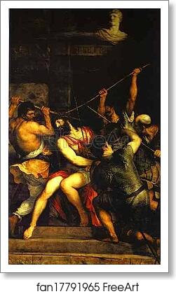 Free art print of Christ Crowned with Thorns by Titian Free art print of Christ Crowned with Thorns by Titian