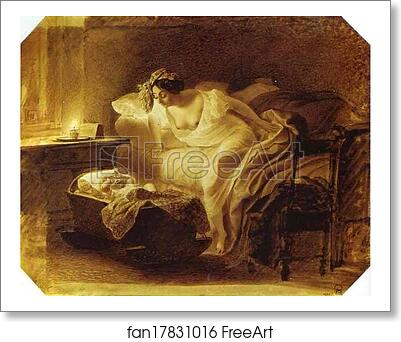 Free art print of Mother Awoken by Her Crying Child by Karl Brulloff Free art print of Mother Awoken by Her Crying Child by Karl Brulloff