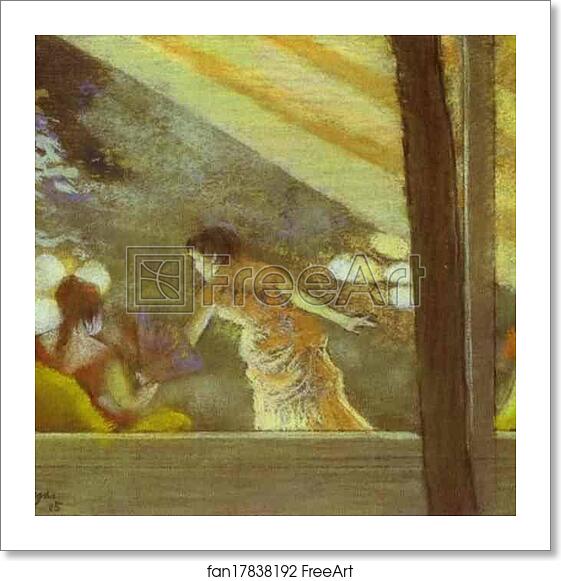 Free art print of At the Cafe des Ambassadeurs by Edgar Degas Free art print of At the Cafe des Ambassadeurs by Edgar Degas