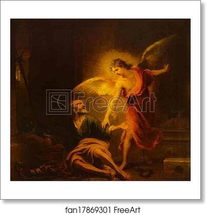 Free art print of Angel Rescues St. Peter from Prison by Bartolomé Esteban Murillo Free art print of Angel Rescues St. Peter from Prison by Bartolomé Esteban Murillo