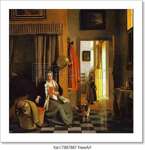 Free art print of The Mother by Pieter De Hooch Free art print of The Mother by Pieter De Hooch