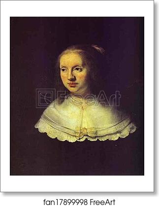 Free art print of Portrait of a Woman by Ferdinand Bol