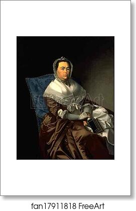 Free art print of Portrait of Mrs. James Russell (Katherine Graves) by John Singleton Copley