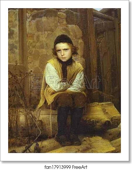 Free art print of Insulted Jewish Boy by Ivan Kramskoy Free art print of Insulted Jewish Boy by Ivan Kramskoy