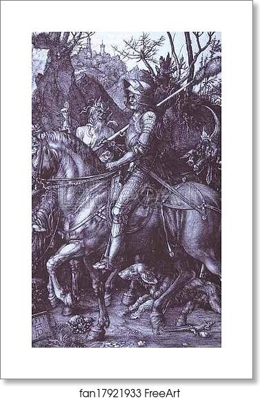 Free art print of Knight, Death and the Devil by Albrecht Dürer Free art print of Knight, Death and the Devil by Albrecht Dürer