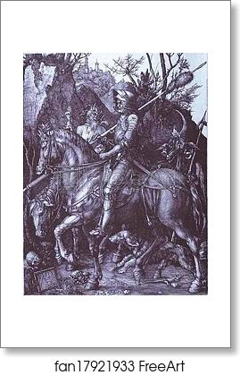 Free art print of Knight, Death and the Devil by Albrecht Dürer Free art print of Knight, Death and the Devil by Albrecht Dürer