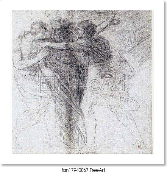 Free art print of King Lear, Edgar and the Fool by George Romney Free art print of King Lear, Edgar and the Fool by George Romney