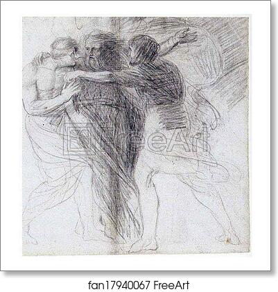 Free art print of King Lear, Edgar and the Fool by George Romney Free art print of King Lear, Edgar and the Fool by George Romney