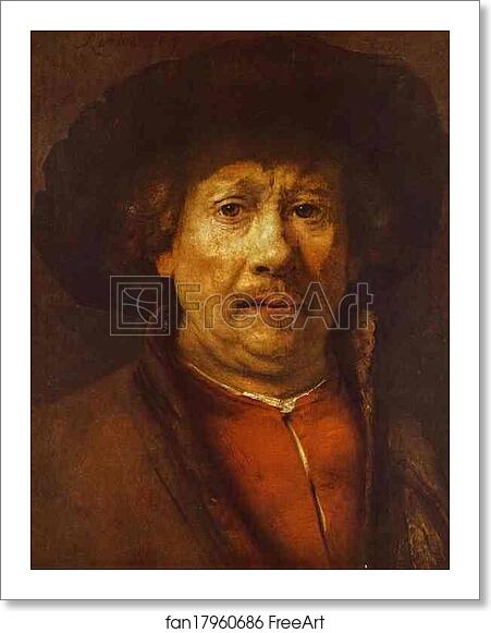 Free art print of Self-Portrait by Rembrandt Harmenszoon Van Rijn Free art print of Self-Portrait by Rembrandt Harmenszoon Van Rijn
