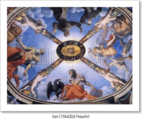 Free art print of Vault of the Chapel of Eleonora of Toledo by Agnolo Bronzino Free art print of Vault of the Chapel of Eleonora of Toledo by Agnolo Bronzino