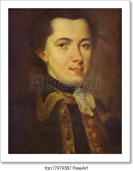 Free art print of Portrait of an Unknown Man by Fedor Rokotov Free art print of Portrait of an Unknown Man by Fedor Rokotov