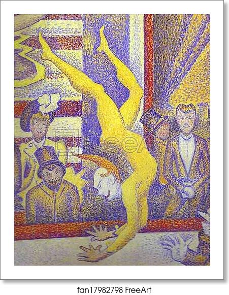 Free art print of The Circus by Georges Seurat Free art print of The Circus by Georges Seurat