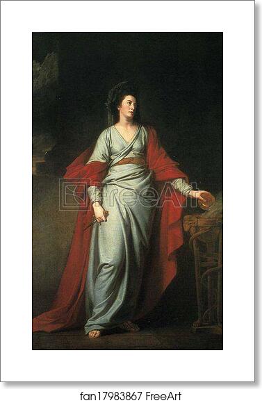 Free art print of Mrs Yates as the Tragic Muse by George Romney Free art print of Mrs Yates as the Tragic Muse by George Romney
