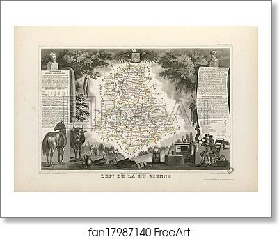 Free art print of Dépt. de la Haute Vienne (région sud-est) by Victor Jules Levasseur Free art print of Dépt. de la Haute Vienne (région sud-est) by Victor Jules Levasseur