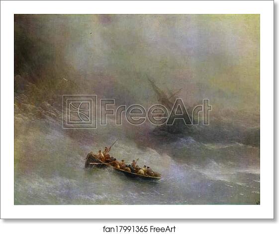 Free art print of The Rainbow by Ivan Aivazovsky Free art print of The Rainbow by Ivan Aivazovsky
