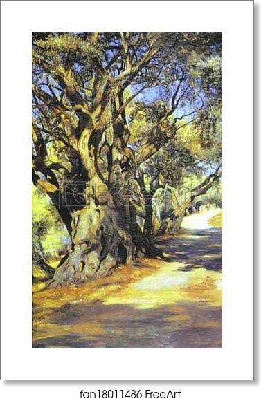Free art print of Road from Rome to Albano by Henryk Hector Siemiradzki Free art print of Road from Rome to Albano by Henryk Hector Siemiradzki