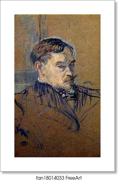 Free art print of Portrait of M. Romain Coolus by Henri De Toulouse-Lautrec Free art print of Portrait of M. Romain Coolus by Henri De Toulouse-Lautrec