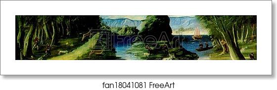 Free art print of Hunting Scene with a View of the Black Sea by Niko Pirosmani Free art print of Hunting Scene with a View of the Black Sea by Niko Pirosmani