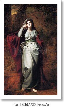 Free art print of Melancholy by George Romney Free art print of Melancholy by George Romney