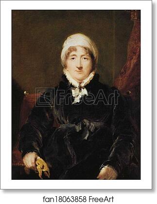 Free art print of Mrs Joseph May by Sir Thomas Lawrence